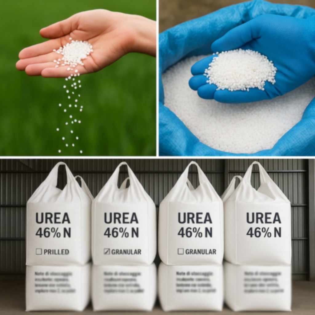 Manual urea distribution in rural field